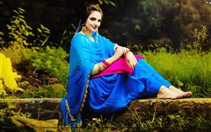 Pretty Japji Khaira in a beautiful Punjabi look - an Australian-Indian actress